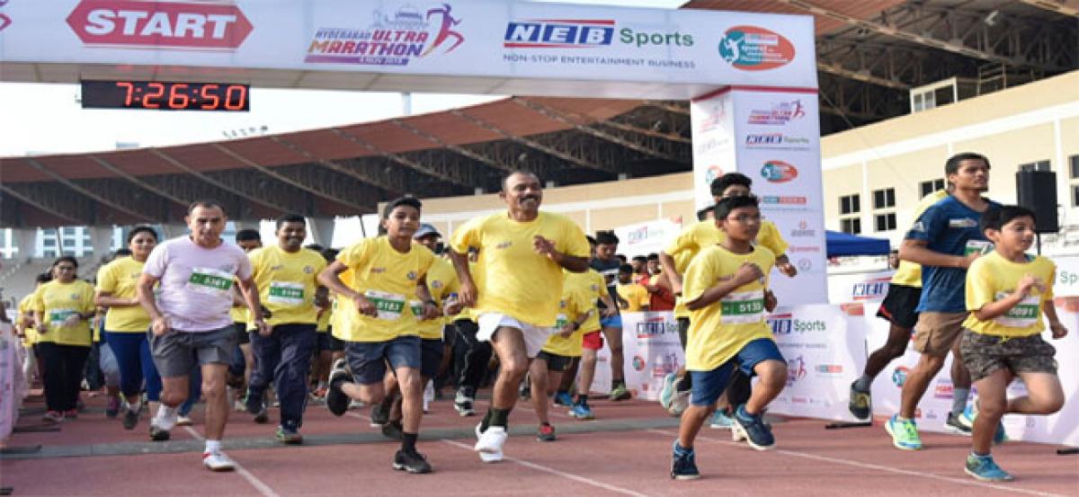 Hyderabad witnesses Ultra Marathon