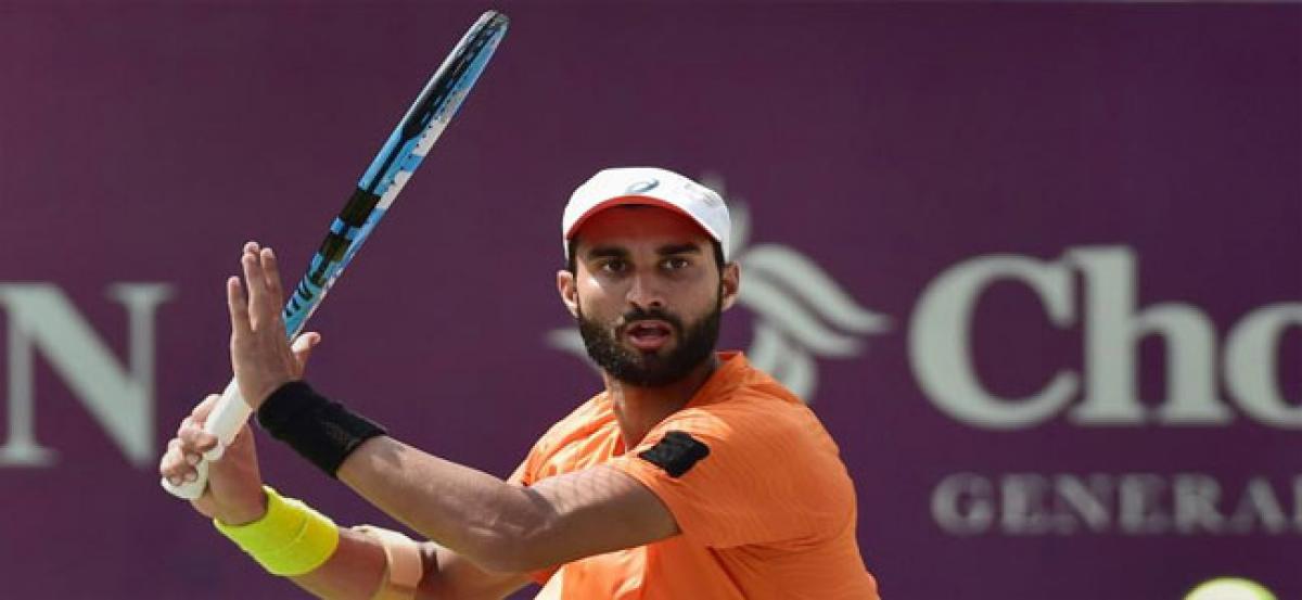 Bhambri sends world No 12 Lucas Pouille packing