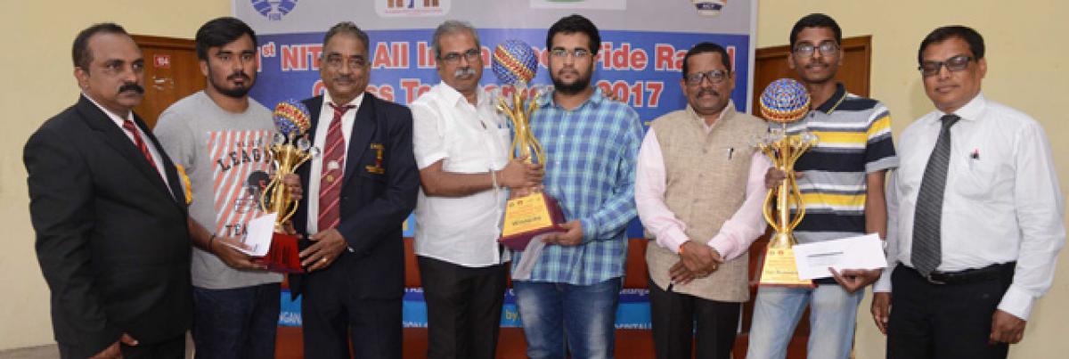 Chakravarthy Reddy wins NITHM chess title