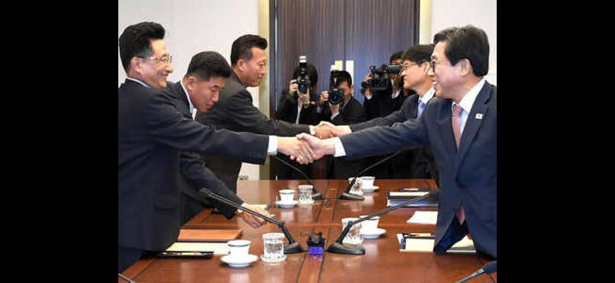 North, South Korea agree to joint sports events
