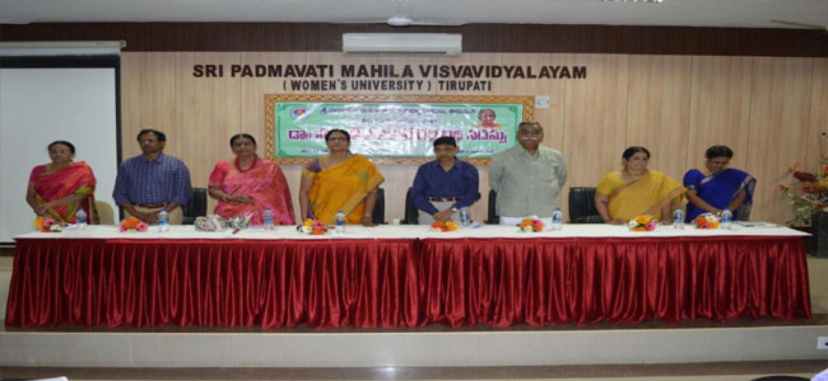 Sri Padmavathi Mahila Visvavidyalayam to publish Malathi Chandur’s works