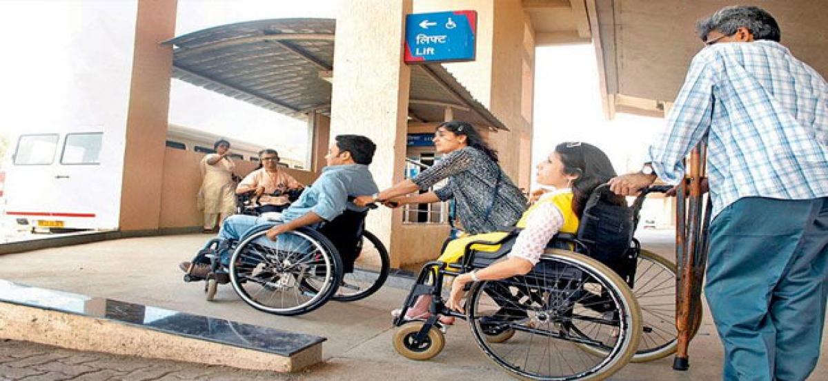 Make government buildings disabled-friendly