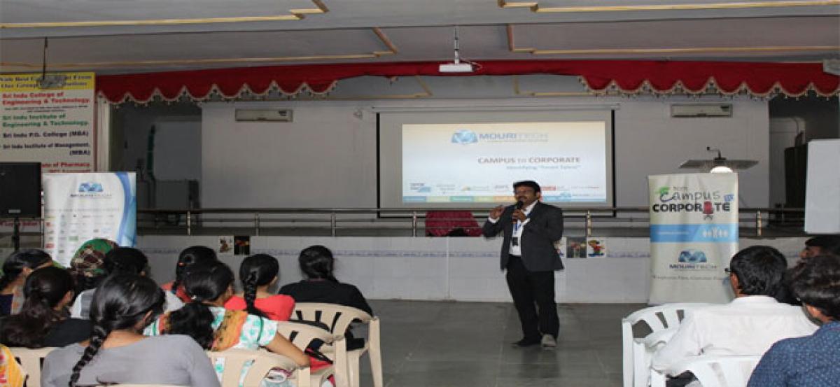 Campus Placement Drive at Sri Indu Institute