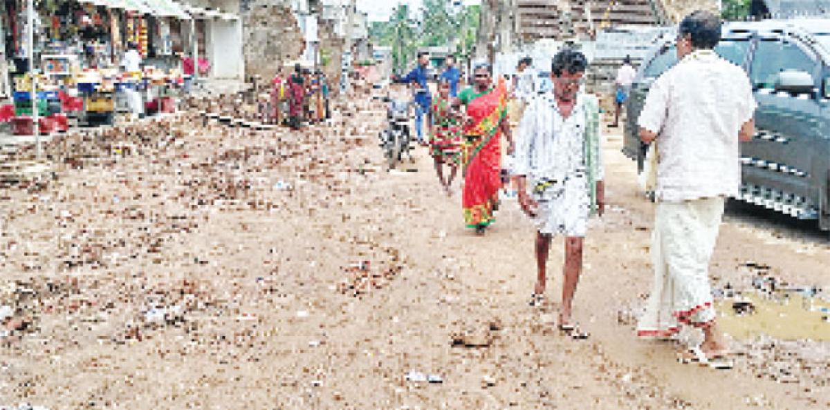 Development works apace at Srimukhalingam temple