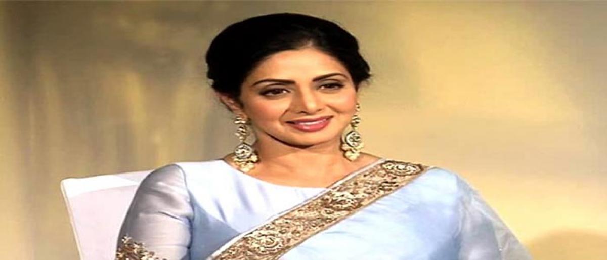 Walking the ramp is  always special: Sridevi