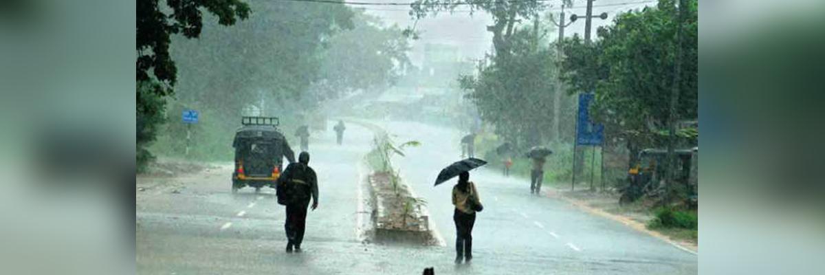 Moderate rain fall recorded in Srikakulam
