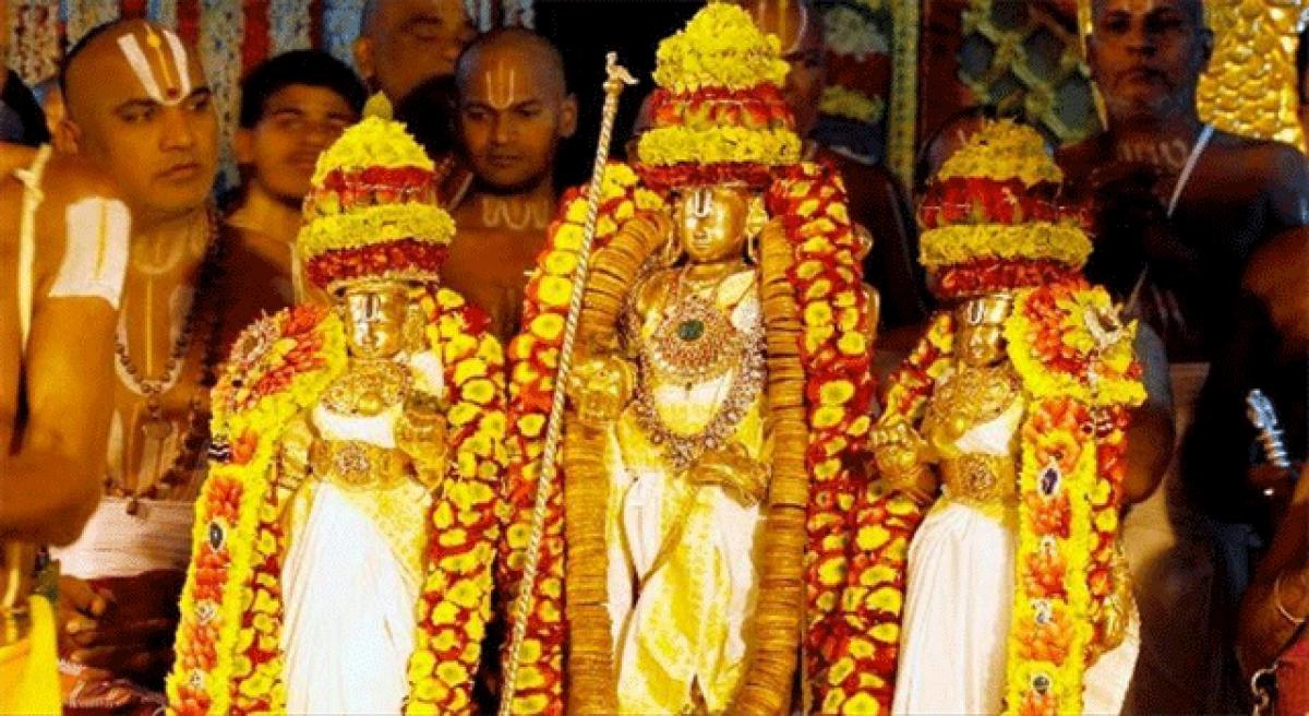 Srinivasa Kalyanams in two Godavari districts from today