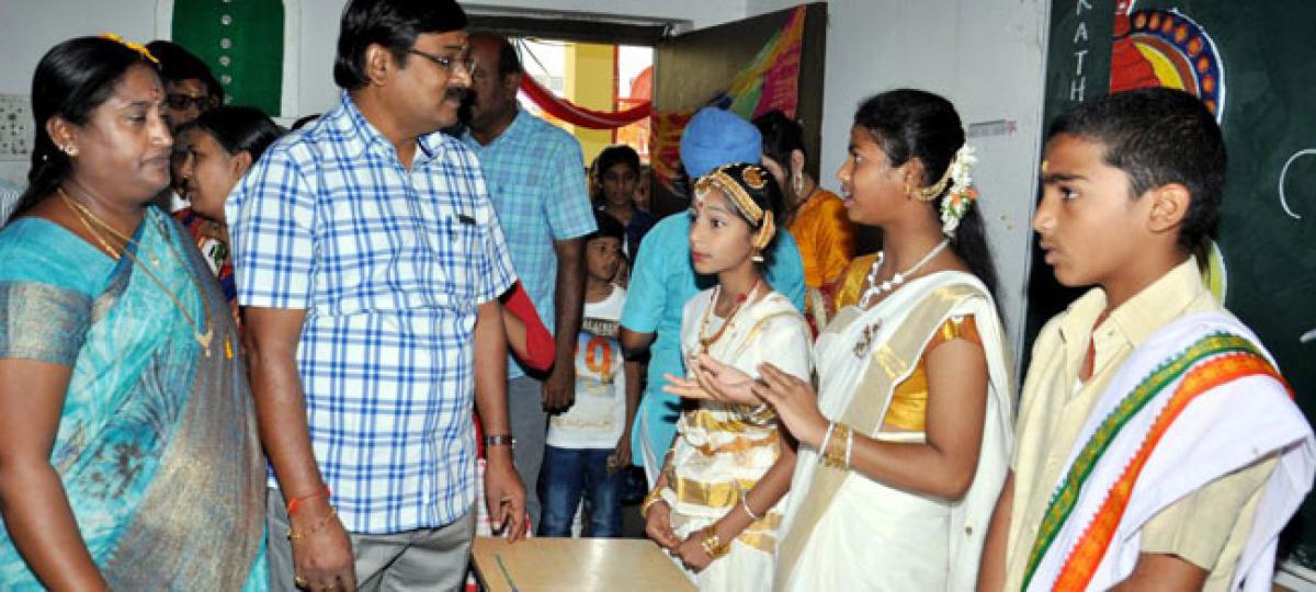 SSR Discovery School conducts Social Science Fair