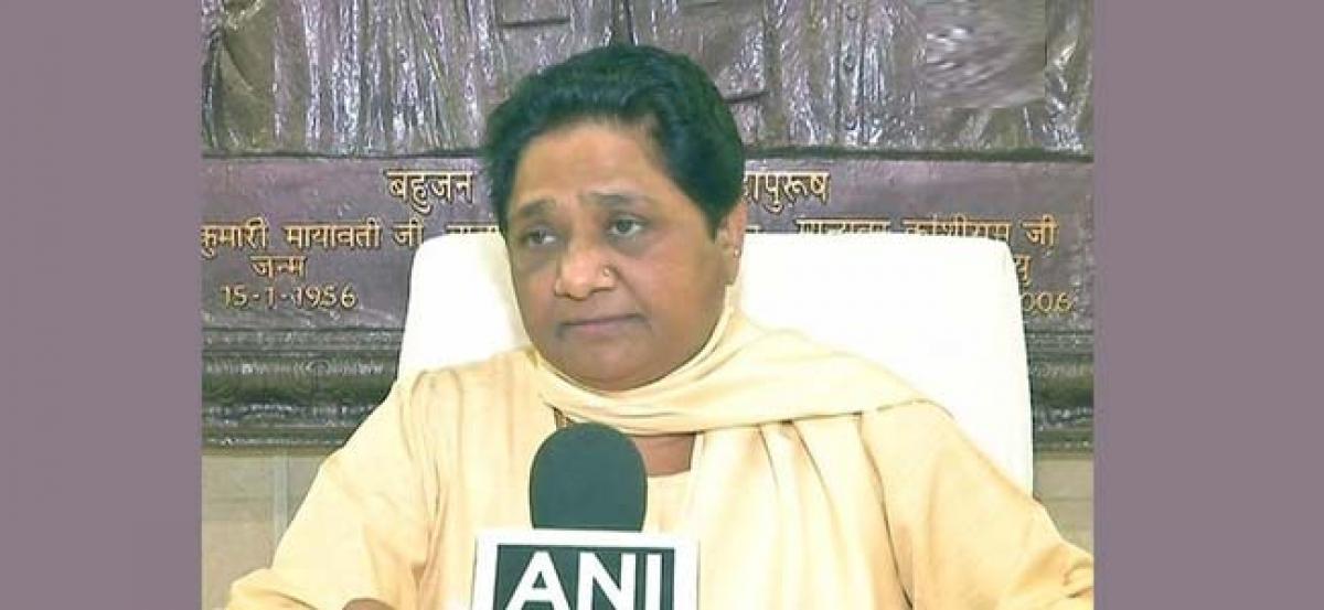 SC/ST Act: Mayawati condemns protests staged by upper caste groups