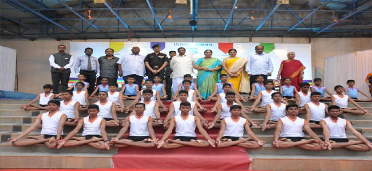 Investiture ceremony of student council held at Indus School