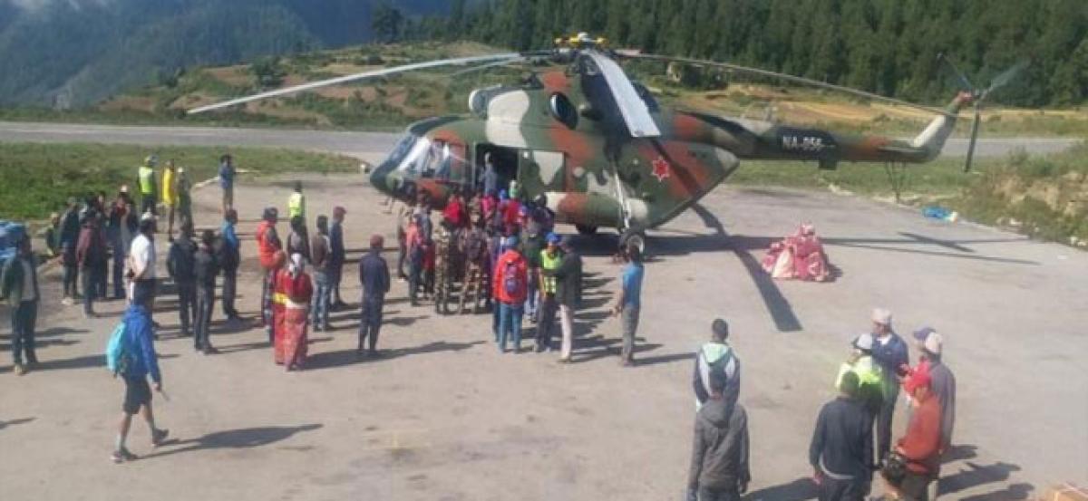Stranded AP pilgrims in Nepal to reach Guntur on July 14
