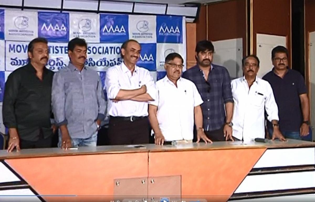 Tollywood team comes together against Drugs usage