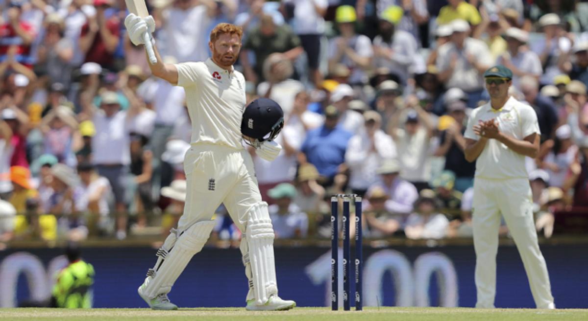 Smith steadies Aussies after Bairstow heroics