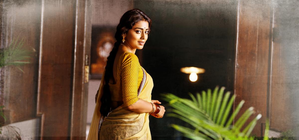 Shriya’s look from ‘Gayatri’ out