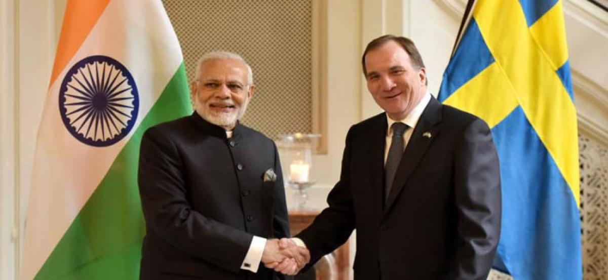 PM Modi meets Swedish counterpart Stefan Löfven, discusses bilateral cooperation