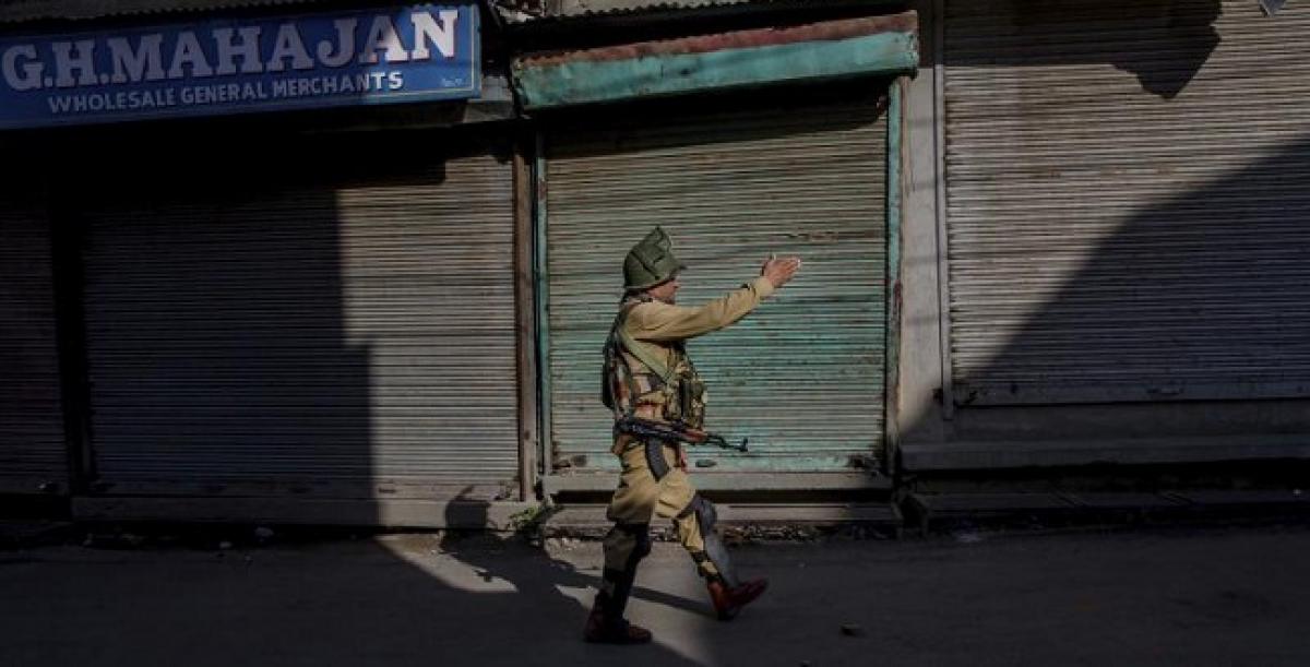 Ahead of SC hearing on Article 35A, complete shutdown in Kashmir today