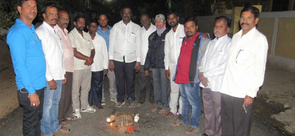 Stone laid for BT Road works