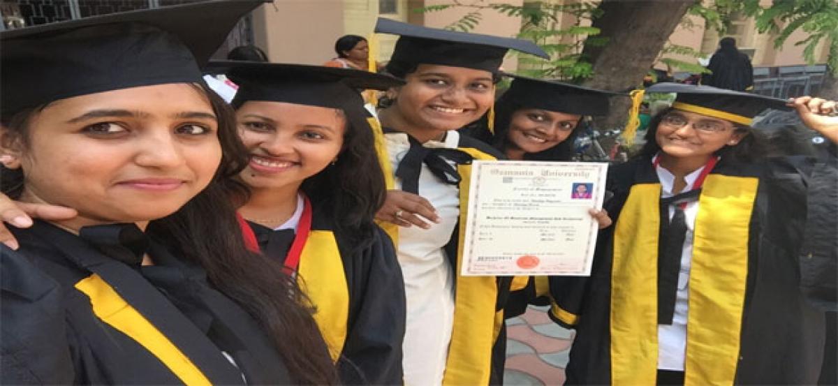 Convocation ceremony held at RBVRR Women’s College