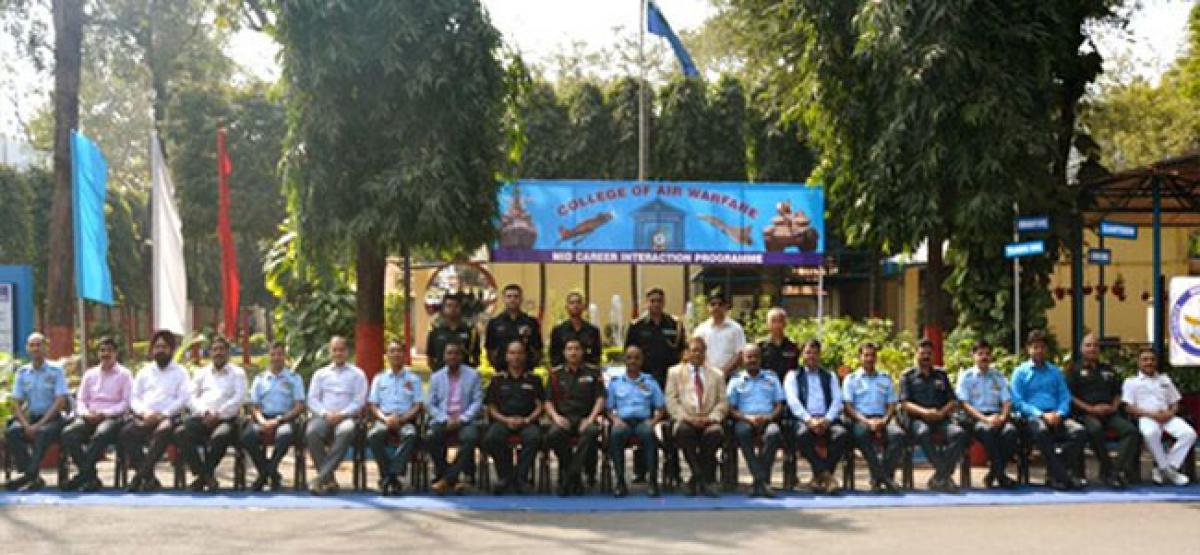 Mid-career interaction programme at College of Air Warfare