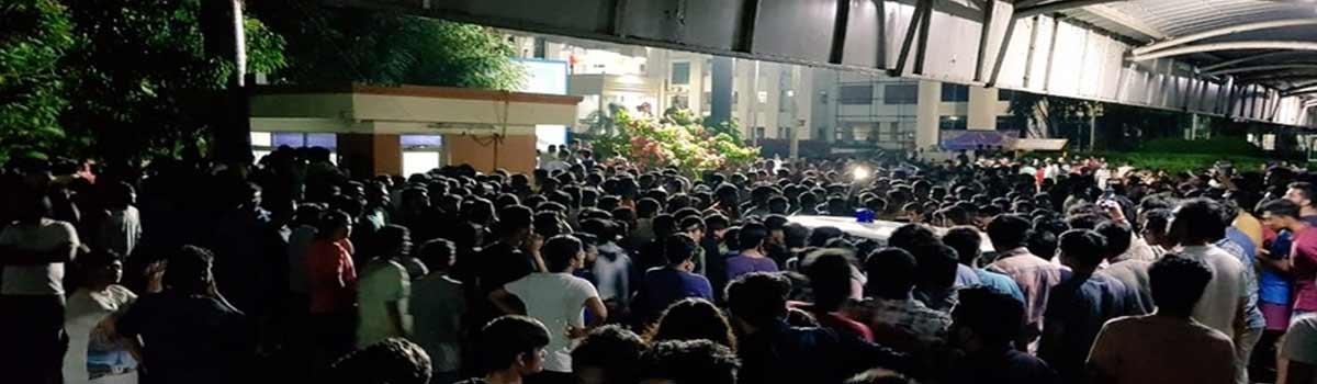 Tamil Nadu: Students protest at SRM University campus after staff masturbates in front of student