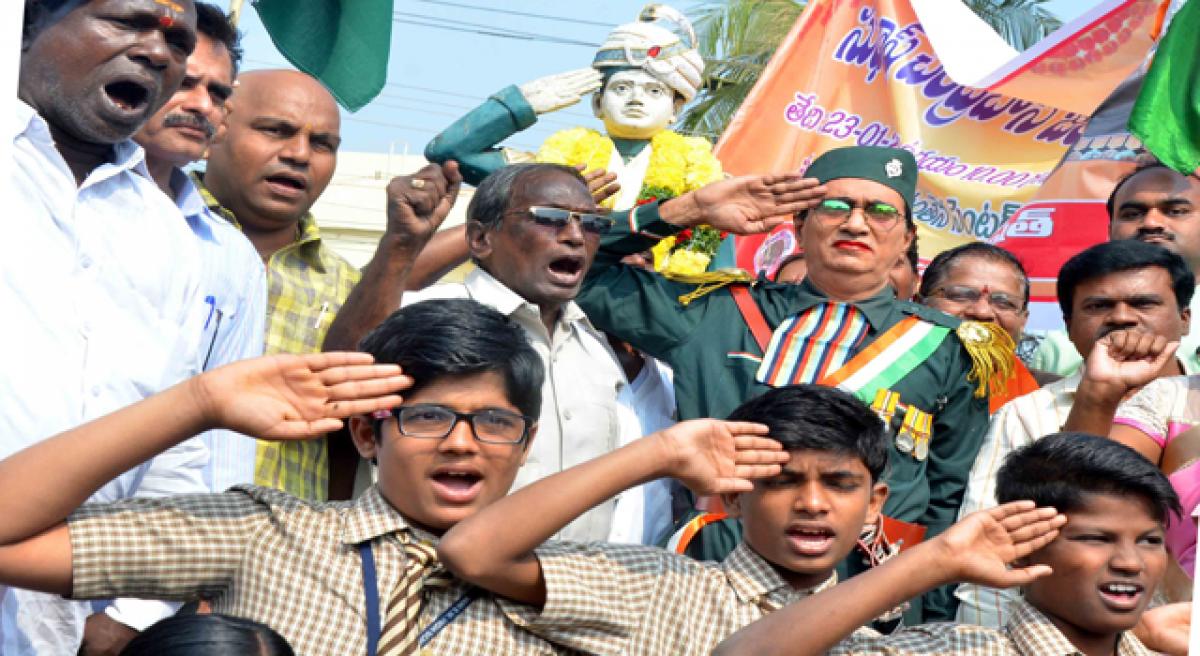 Netaji birth anniversary celebrated