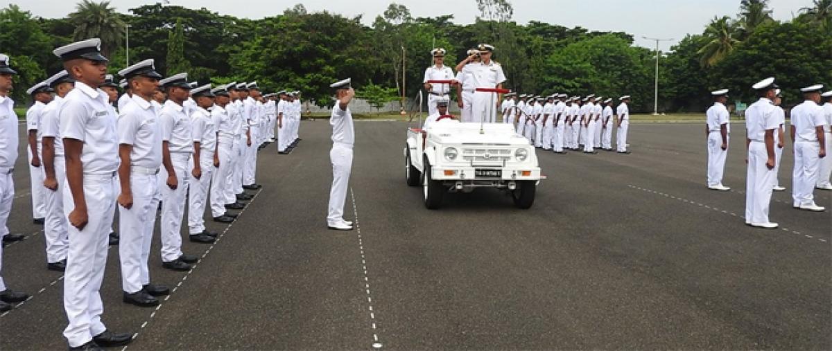 Sailors’ passing out parade conducted