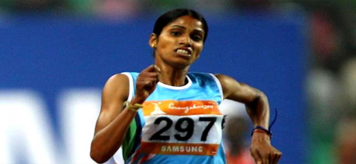 Sudha wins Asian steeplechase gold