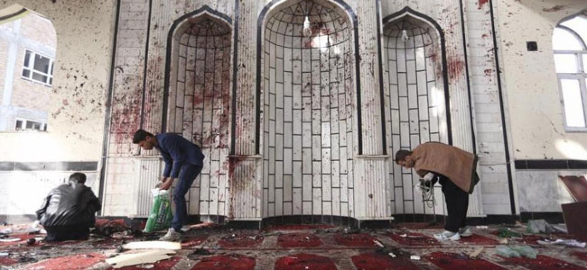 At least 25 killed in suicide attack at Shia mosque in Afghanistan