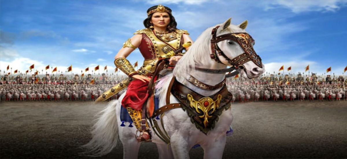 Sunny Leone turns a warrior queen