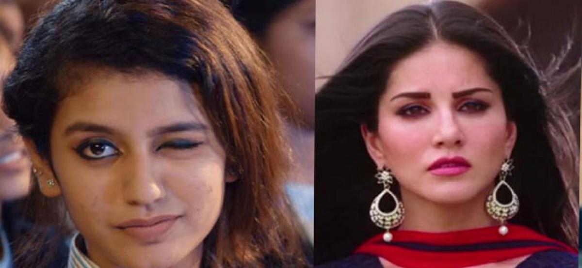 Priya Prakash beats Sunny Leone to become Googles most searched actress