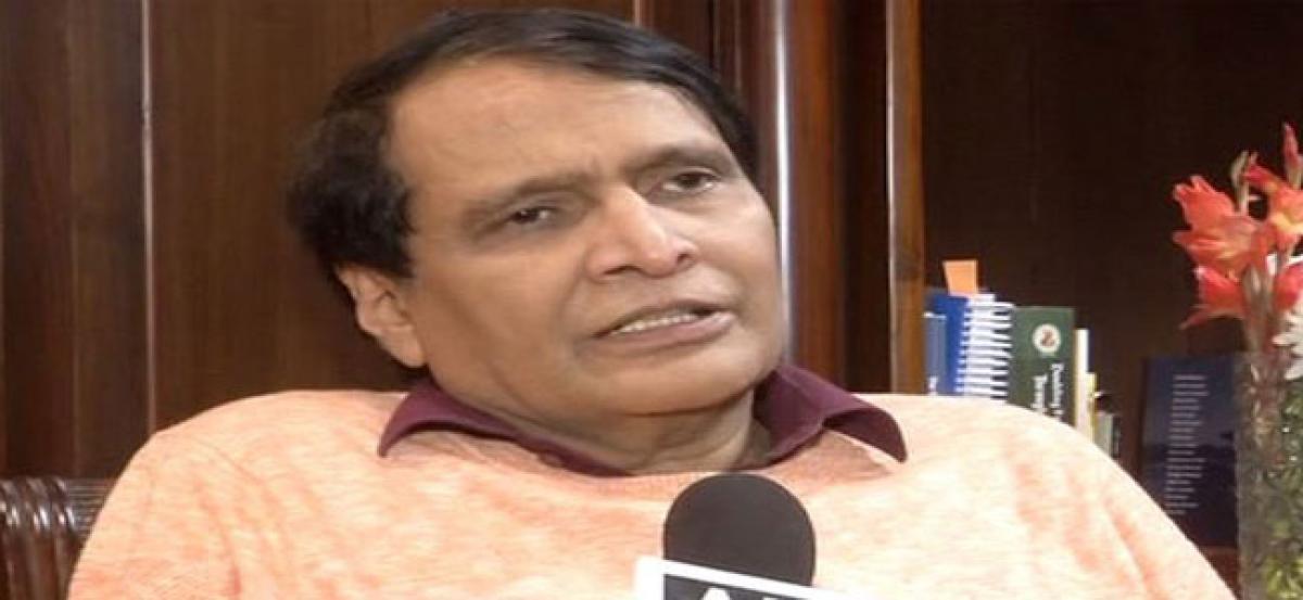 Suresh Prabhu given additional charge of Civil Aviation Ministry