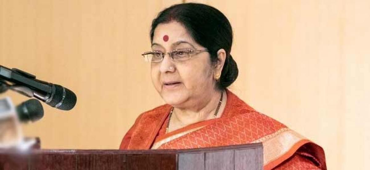 Peace in Indian Ocean a priority for Indian foreign policy: Sushma Swaraj