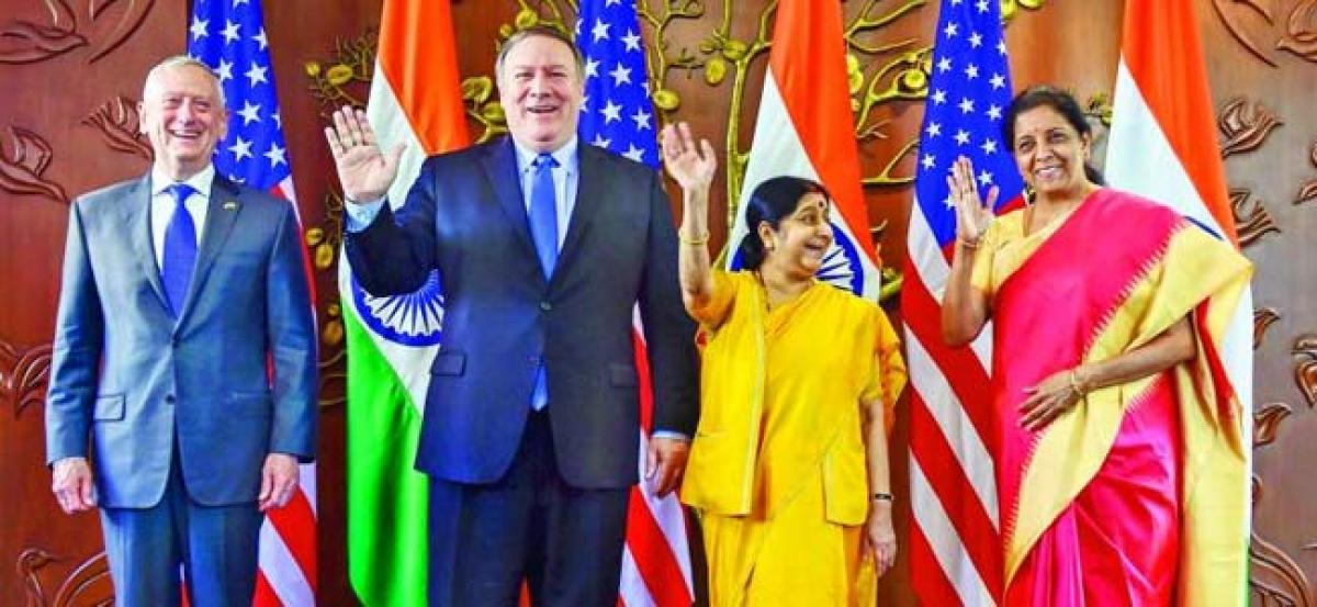 First 2+2 dialogue defining moment for Indo-US relations: Mattis