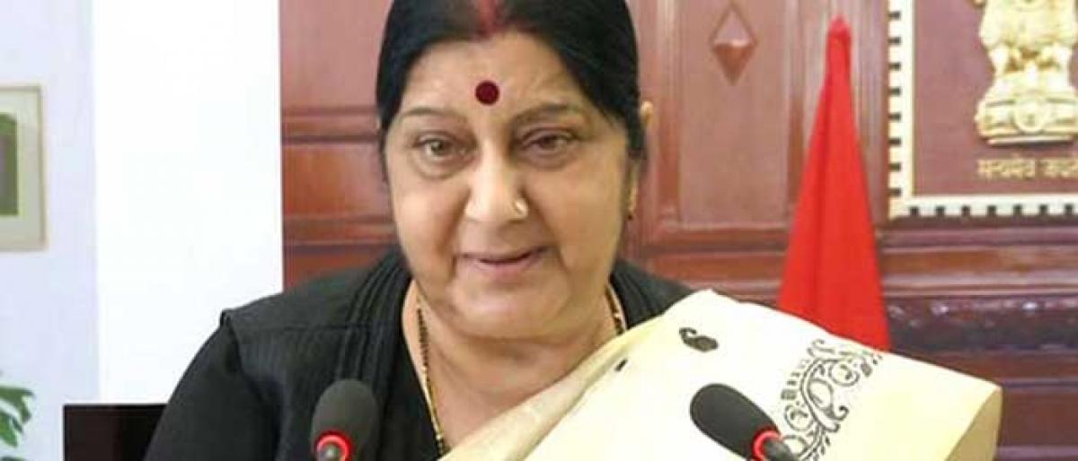EAM Swaraj likely to meet Pak counterpart next month