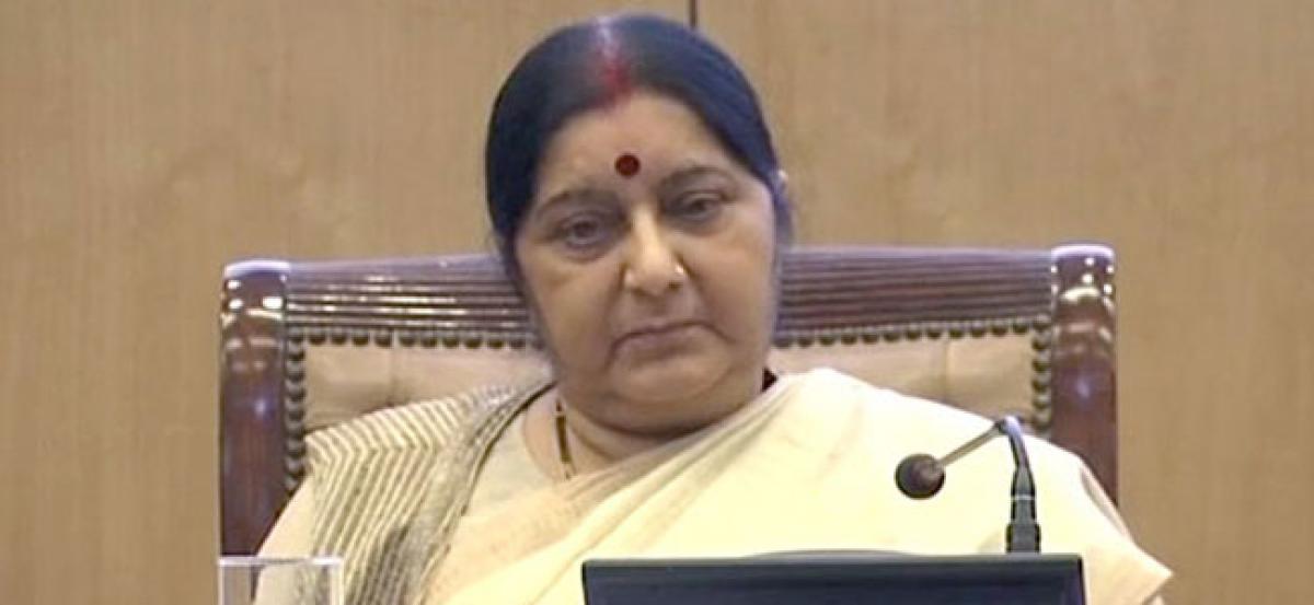 No change in situation at Doklam: Sushma Swaraj