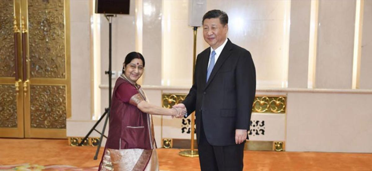 Terrorism an enemy of basic human rights, says Sushma Swaraj in China