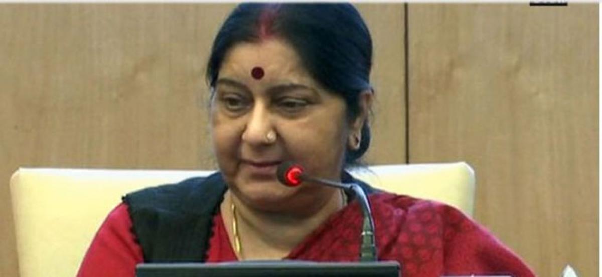 Sushma Swaraj introduces Passport Seva app