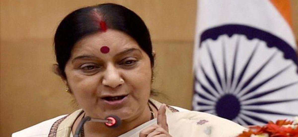 Hyderabad womans family approach Sushma Swaraj to help her return to India