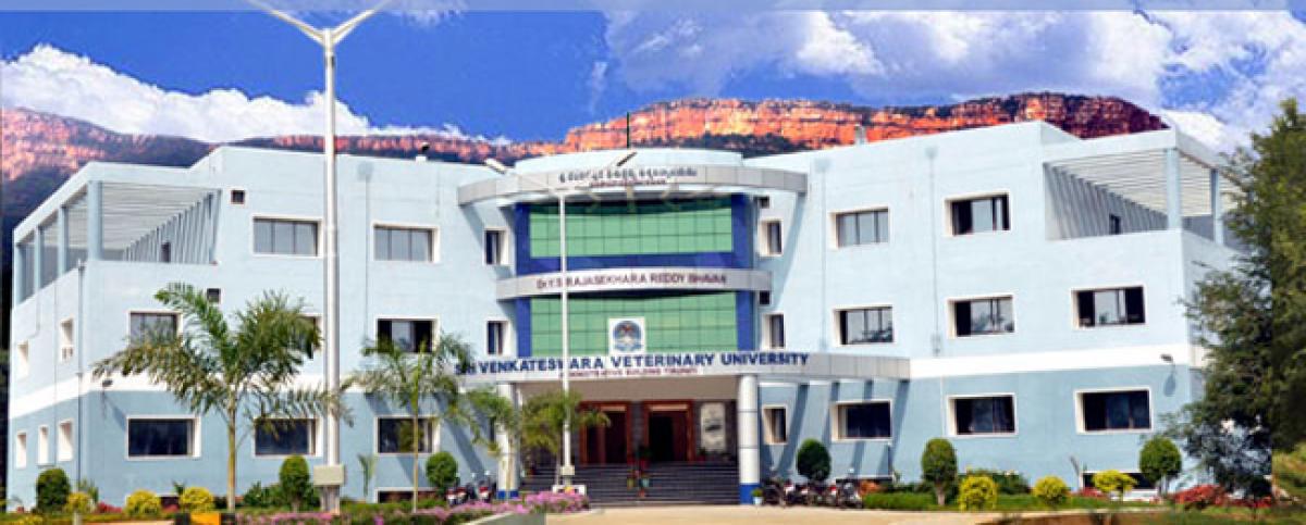 Sri Venkateswara Veterinary University becomes eligible for Universities Grants Commission grants    