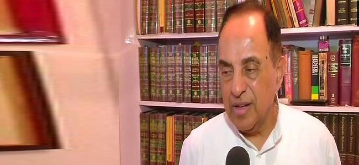 Peoples condemnation of Tharoor important: Swamy