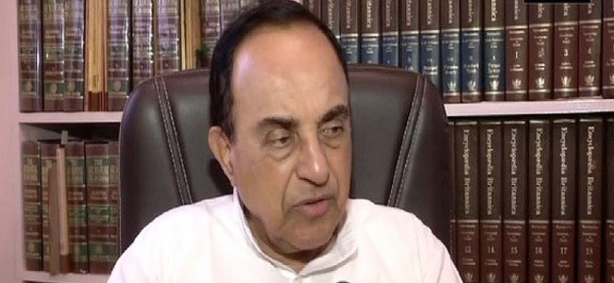 Homosexuality a danger to national security: Subramanian Swamy