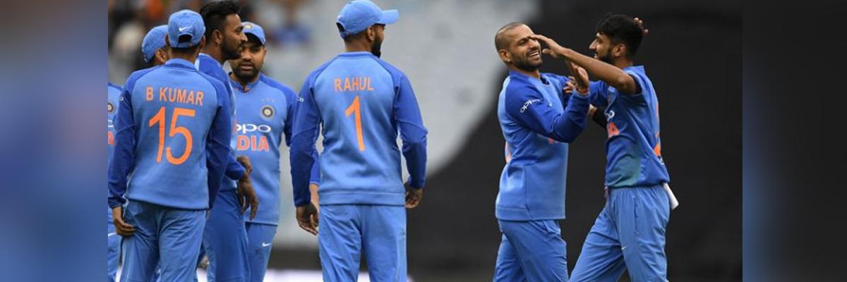 2nd T20I: Rain stops play between India, Australia