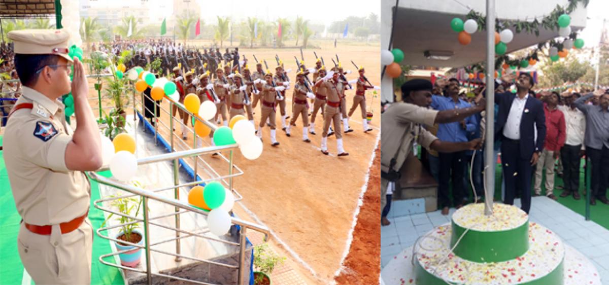 Republic Day celebrated with fervour