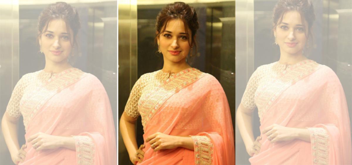 Frustrated fan hurls shoe at Tamannaah