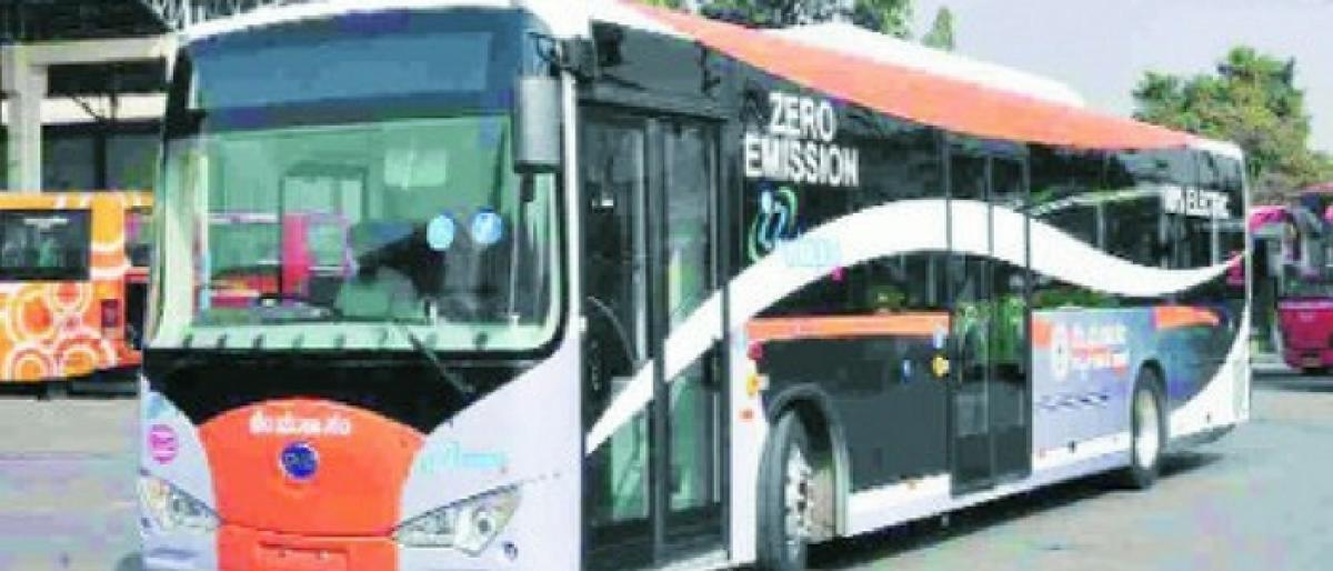 TSRTC gets cost shock, shelves electric bus plan