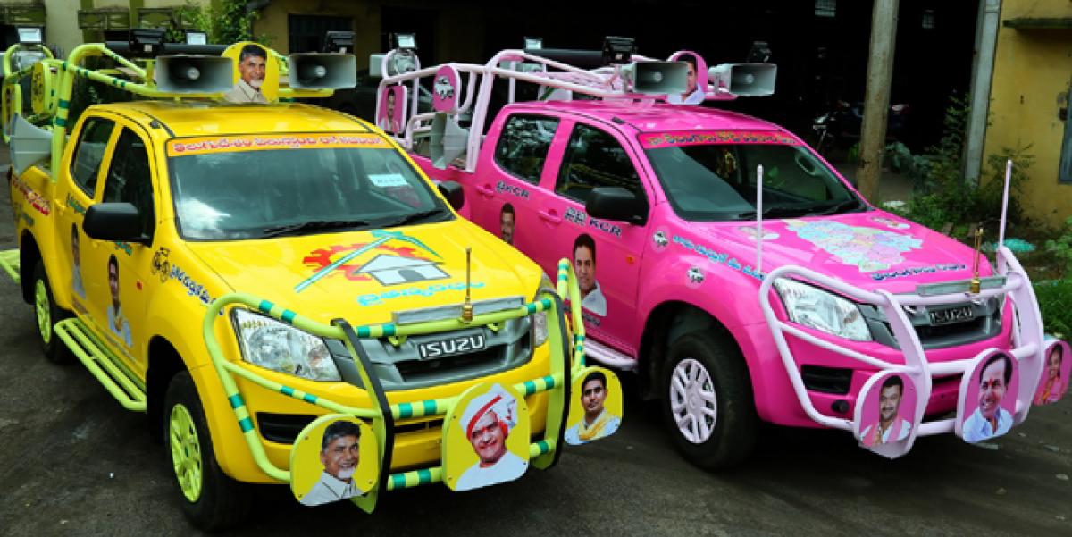 Poll campaign vehicles ready for delivery