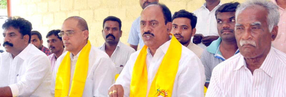 TDP demands KCR to take up Bayyaram steel plant