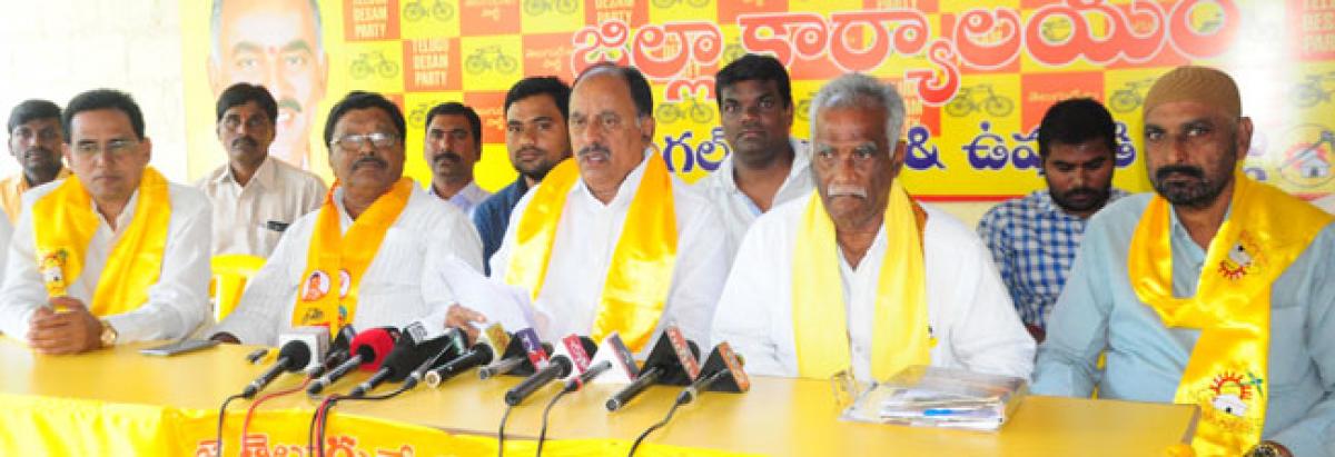 TDP demands white paper on TRS promises, fulfilment