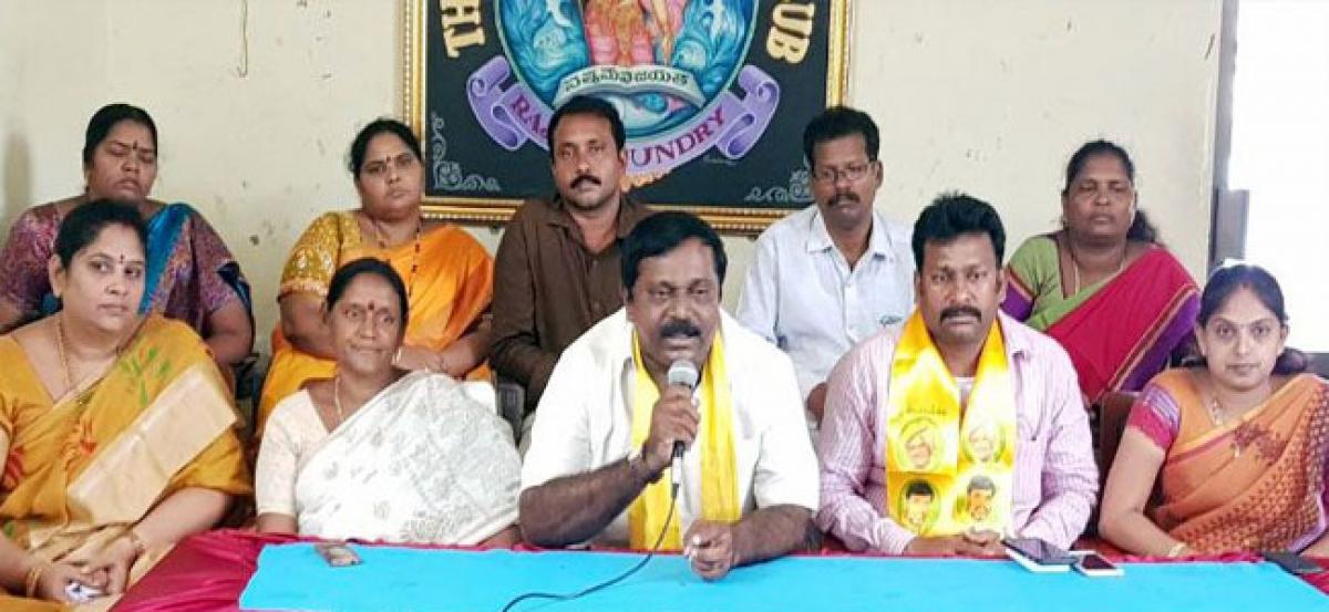 TDP condemns BJP remarks on Gorantla