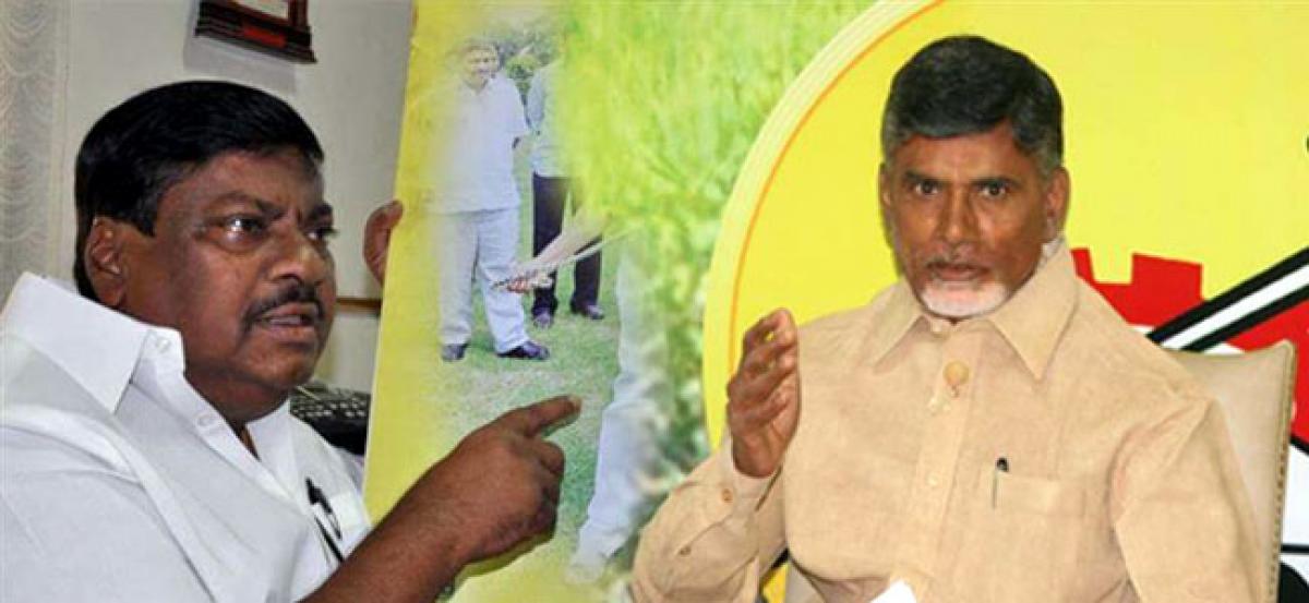 Chandrababu lauds MP Siva Prasad